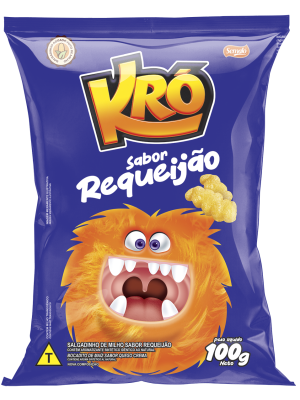 Salgadinho Kro Sabor Requeijao 100G