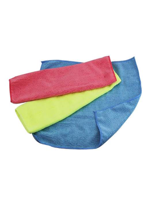 Conjunto 3 Panos Super Absorvente Microfibra Multiuso 29x29cm