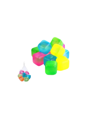 CUBO DE GELO REUTILIZAVEL COM 10UN PLASTICO UN. GM GOLD