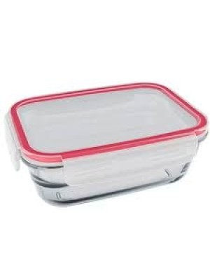 POTE DE VIDRO COM TAMPA 1000ML UN. GM GOLD