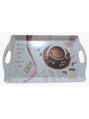 BANDEJA DE PLASTICO 37CM X 22,5CM UN. MADO CONS