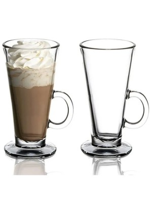 Taça Cappuccino de Vidro 250ml 