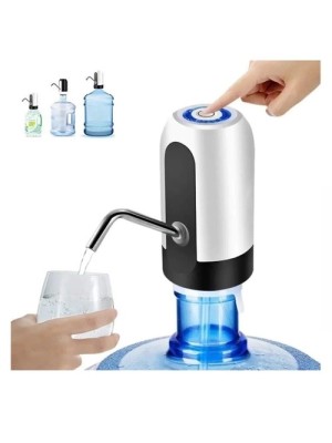 Bomba Elétrica Automática para Galão de Água – USB Recarregável 