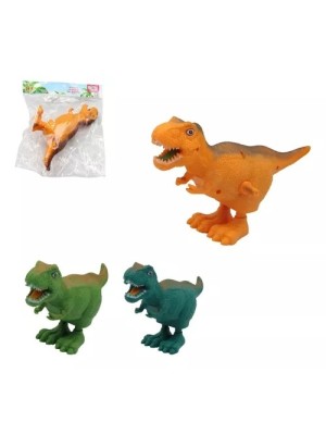 Dinossauro Rex Movido A Corda Brinquedo Infantil 