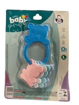 Mordedor Pica Pau Ursinho Bebê Alívio Gengiva Desenvolvimento Motor