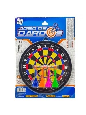 CARTELA JOGO DE DARDOS 24X32CM PICA-PAU