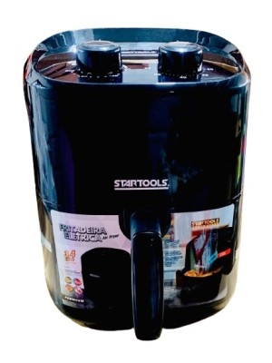 FRITADEIRA ELETRICA PRETA S/ OLEO AIR FRYER PREMIUM 3.4L 1200W 220V UN.