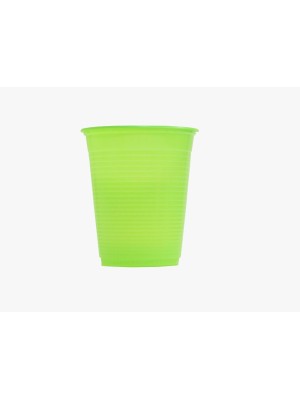 Copo Descartavel 200ml Com 50 unidades Verde Neon