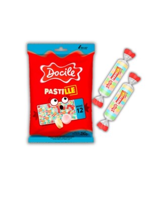 PASTILHA PASTILLE MINI 100G PACOTE C/12PCS UN.