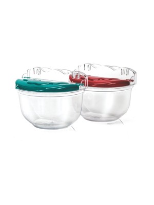 SALEIRO DE PAREDE CRISTAL 600G 14,5X9X10,5CM UN.