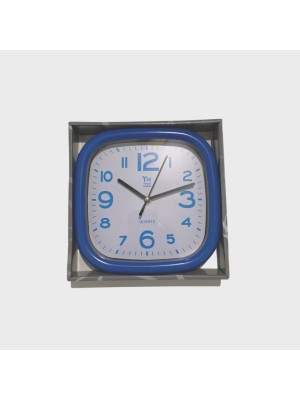 RELOGIO DE PAREDE 20,5X20,5X4CM SORTIDO UN. IMPORIENTE