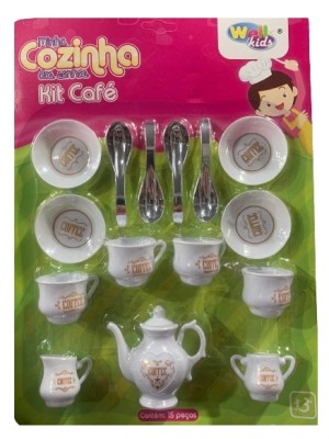 KIT CAFE C/15PCS UN. WELLMIX