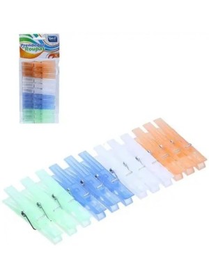 PRENDEDOR DE ROUPAS 12PCS UN.