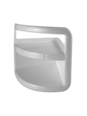 PORTA SHAMPOO BRANCO 22X14X17CM UN.