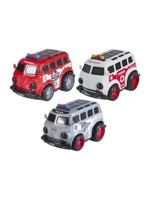 ELITE VAN POLICIA/RESGATE/AMBULANCIA UN. BS TOYS