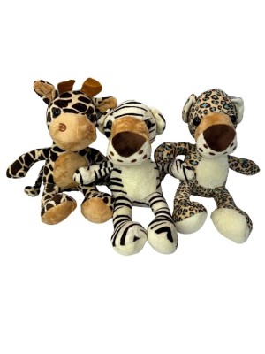 BRINQUEDO DE PELUCIA 18CM LEAO/ONCA/TIGRE SORTIDO UN. RIO TIJUCAS