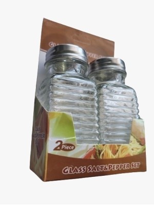 SALEIRO E PIMENTEIRO VIDRO UN. TOP IMPORTADORA