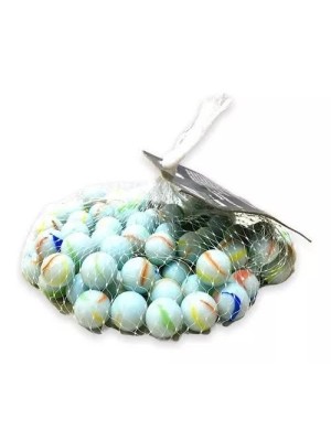 PEDRAS REDONDAS DECORATIVAS DE VIDRO VERDE C/20 PCS UN. GM GOLD