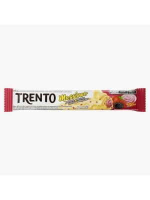 WAFER TRENTO MASSIMO IOGURTE GREGO + FRUTAS VERM 25G UN. PECCIN