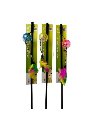 BRINQUEDO PARA GATO DE PLASTICO 46,5CM UN. RIO TIJUCAS