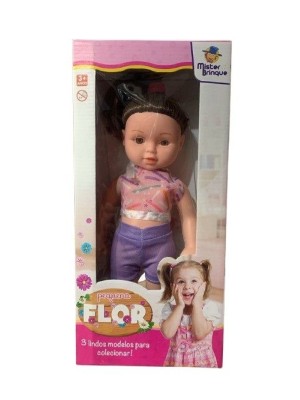 BONECA PEQUENA FLOR DALIA 30CM UN. MISTER BRINQUE