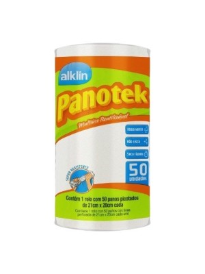 Pano Multiuso Reutilizável Toalha Lavável com 50 unidades