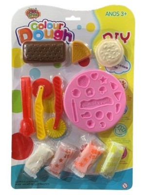 MASSINHA DE MODELAR HORA DA PIZZA COLOUR DOUGH UN. HL IMPORT