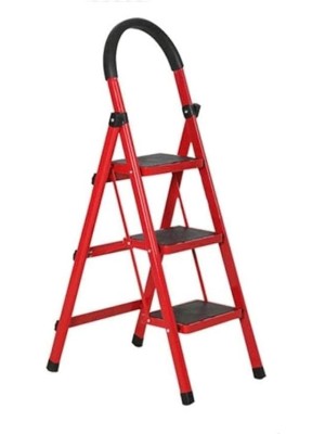 ESCADA DE FERRO 3 DEGRAUS MULTIF. SISTEMA ABRE E FECHA UN. TOP IMPORTADORA