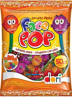PIRULITO FACEPOP APITO 450G UN.