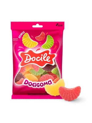 BALA DE GOMA EM FORMATO DE GOMOS 700G UN. DOCILE