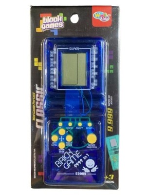 Mini Game Retro Portátil Clássico Brick Game 9999 in 1