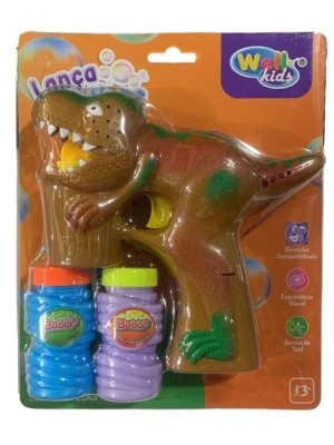 PISTOLA LANCA BOLHAS DINO A PILHA UN.