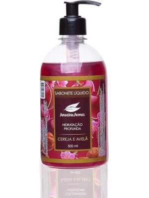 SABONETE LIQUIDO CEREJA E AVELA 500ML UN.