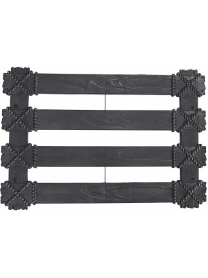 PAINEL PARA VASOS PRETO 32X45CM UN.