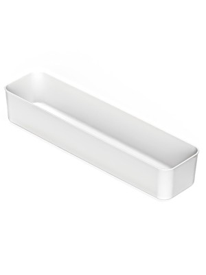 ORGANIZADOR DE GAVETAS MODULAR LONGO BRANCO 30,1X7,5X5,4CM UN.