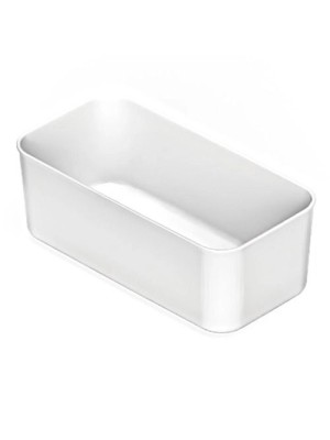 ORGANIZADOR DE GAVETAS MODULAR PEQUENO BRANCO 15X7,5X5,5CM UN.