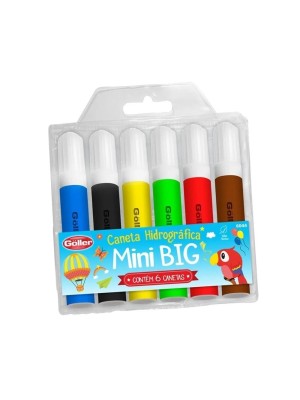 CANETA HIDROGRAFICA SUBCX C/12 MINI BIG C/6PCS UN.