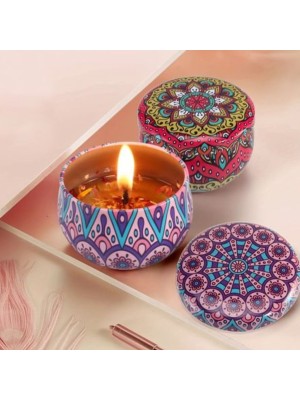 VELA PERFUMADA NA LATA 4X6CM UN.