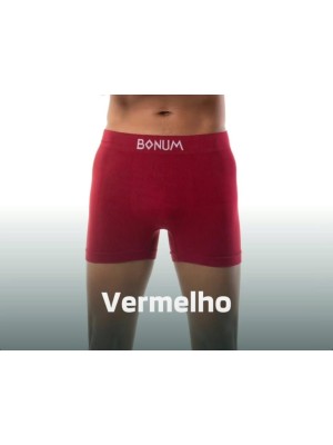 CUECA BOXER ADULTO VERMELHO M UN