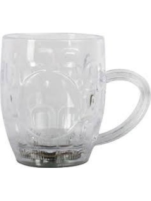 CANECA DE VIDRO GAWHARA 555ML CONJ C/2PCS UN.
