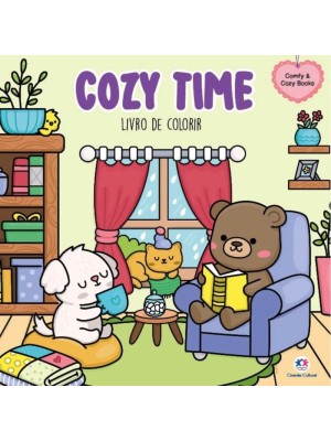 LIVRO PARA COLORIR COZY TIME UN