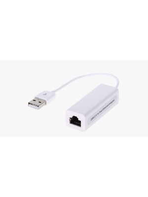 ADAPTADOR HUB BRANCO USB-LAN UN.