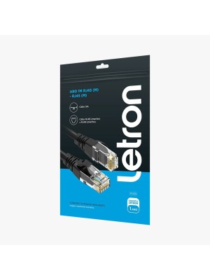 CABO 10M RJ45 (M)-RJ45(M) REDE LAN UN.