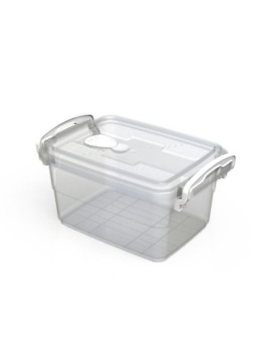 ORGANIZADOR RETANGULAR WAVE C/ TRAVA 0,92L PRIME UN.