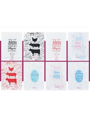 TABUA DE VIDRO RET. EST. SORT. 30X20X0,4CM UN.