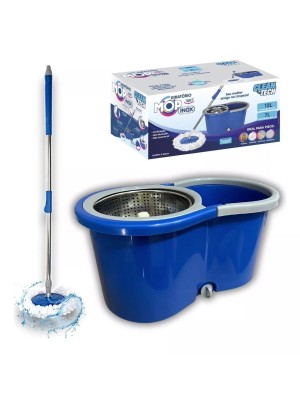 MOP GIRATORIO 13L CESTO INOX BALDE: 45X26X22CM CABO: 80-110CM  UN.