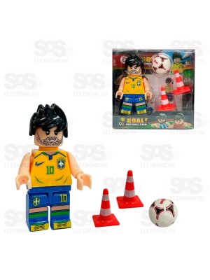 LEGO Brinquedos Para Crianças Do Football Player Building Block