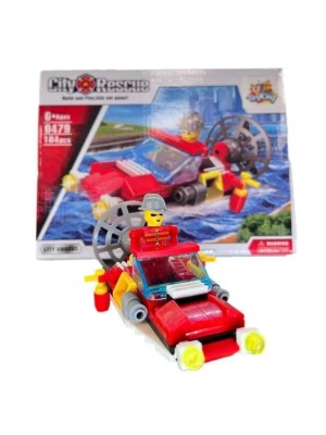 Brinquedos Monta Divertido Lego 104 Peças Com Manual ENVIO RAPIDO