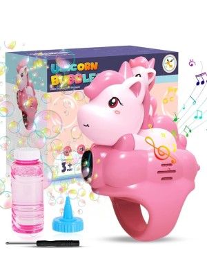 Máquina Bolha Unicornio De Brinquedo Crianças Brinquedos