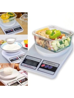 KIT BALANÇA DIGITAL DE COZINHA PRECISÃO, ATÉ 10KG, ESCALA 1 GRAMA NUTRIÇÃO E DIETA MAIS 1 COPO MEIDOR 500ML